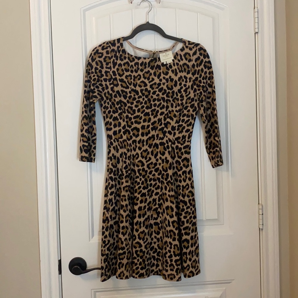 Kate Spade Leopard Print Dress